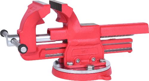 KS TOOLS Parallel-Schraubstock mit Drehteller, 90 mm