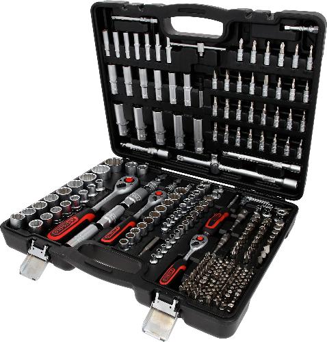 KS TOOLS 1/4"+3/8"+1/2" Steckschlüssel-Satz, 255-tlg