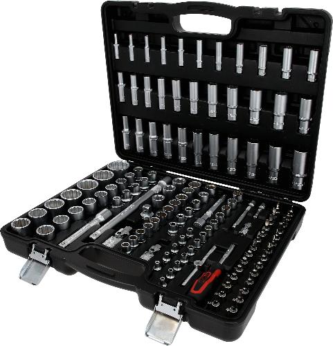 KS TOOLS 1/4"+3/8"+1/2" Steckschlüssel-Satz, 133-tlg