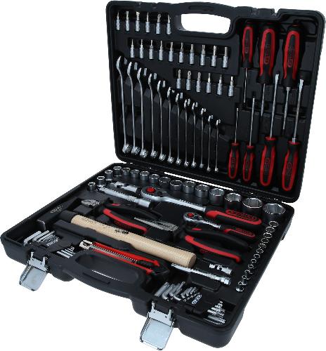 KS TOOLS 1/4"+1/2" Universal-Werkzeug-Satz, 97-tlg