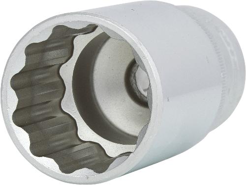KS TOOLS 1/2" 12-kant-Stecknuss, lang, 32mm
