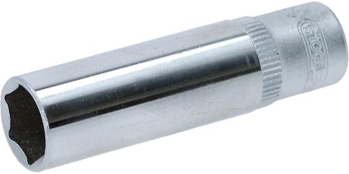 KS TOOLS 1/4" Sechskant-Stecknuss, lang, 10mm