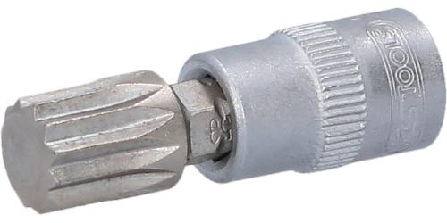 KS TOOLS 1/4" Bit-Stecknuss XZN, M10