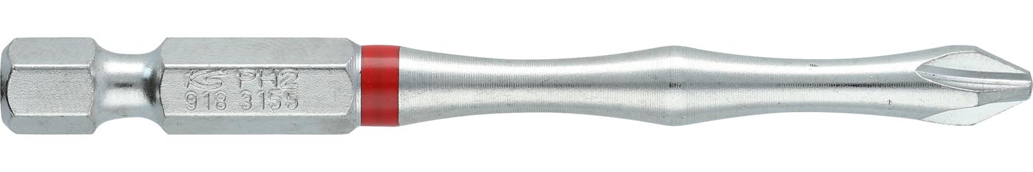 KS TOOLS 1/4" TORSIONpower Bit, 75mm, PH2