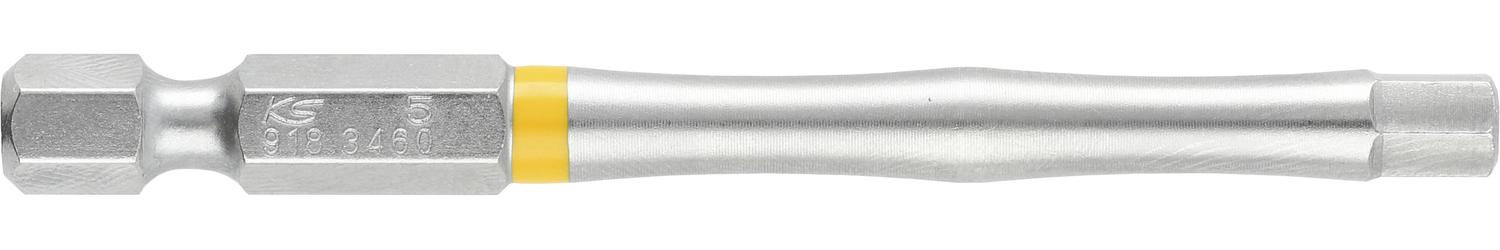 KS TOOLS 1/4" TORSIONpower Bit Innen6kant, 75mm, 5mm