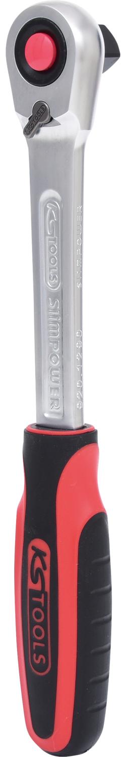 KS TOOLS 1/2" SlimPOWER Umschaltknarre,72 Zahn