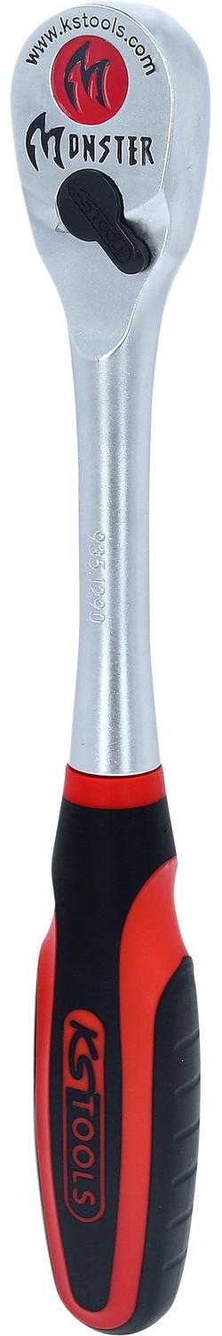 KS TOOLS 1/2" Monster Umschaltknarre, 100 Zahn