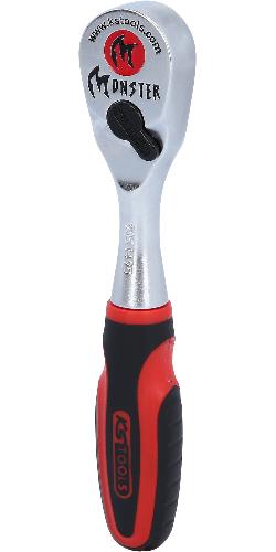 KS TOOLS 1/4" Monster Bit-Umschaltknarre, 125mm