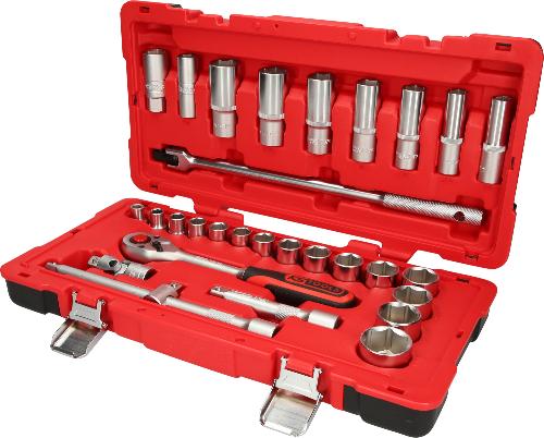 KS TOOLS 1/2" Steckschlüssel-Satz, 30-tlg