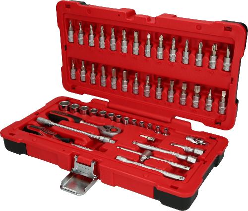 KS TOOLS 1/4" Steckschlüssel-Satz, 50-tlg