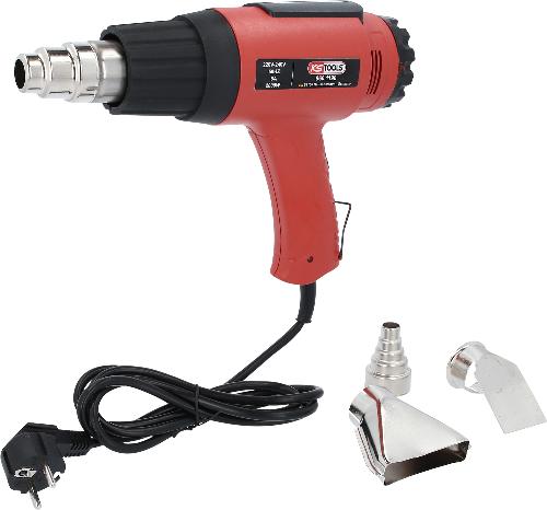 KS TOOLS Heißluft-Gerät Satz inkl. 4 Aufsätze