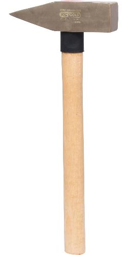 KS TOOLS BRONZEplus Schlosserhammer 1500 g, mit Hickorystiel