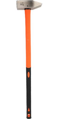 KS TOOLS EDELSTAHL Schlosserhammer mit Fiberglasstiel, 3000g