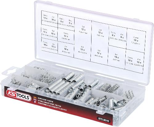 KS TOOLS Sortiment Federn, 200-tlg