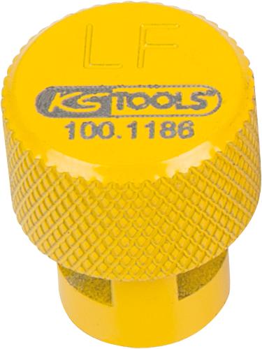 KS TOOLS RDKS / TPMS Reifenentlüfter, gelb, links vorn