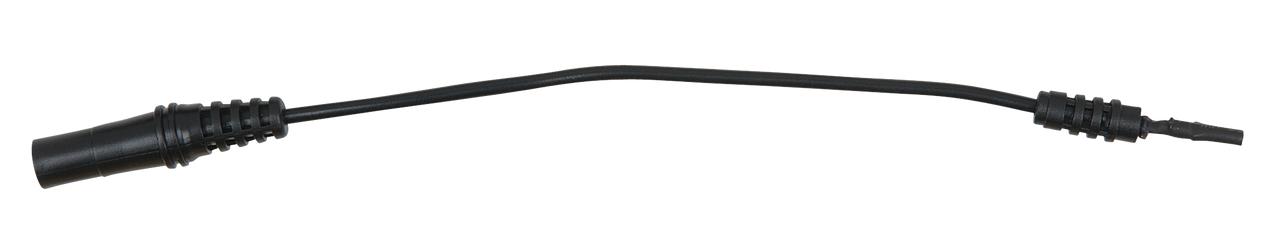 KS TOOLS 4,0 mm Eingangsbuchse auf 1,5 mm Prüfadapterbuchse rund (schwarz)