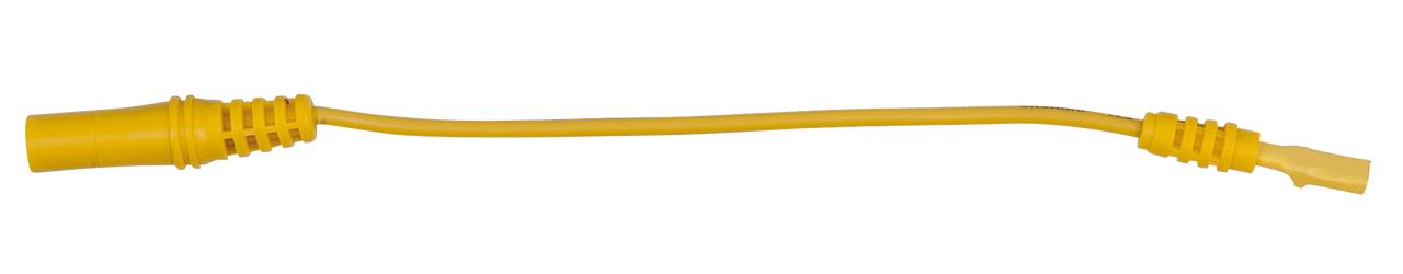 KS TOOLS 4,0 mm Eingangsbuchse auf 3,0 mm Prüfadapterbuchse flach (gelb)