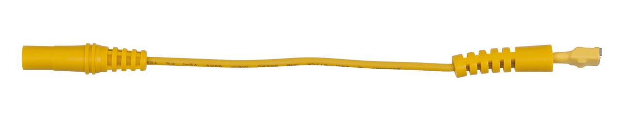 KS TOOLS 4,0 mm Eingangsbuchse auf 5,0 mm Prüfadapterbuchse flach (gelb)