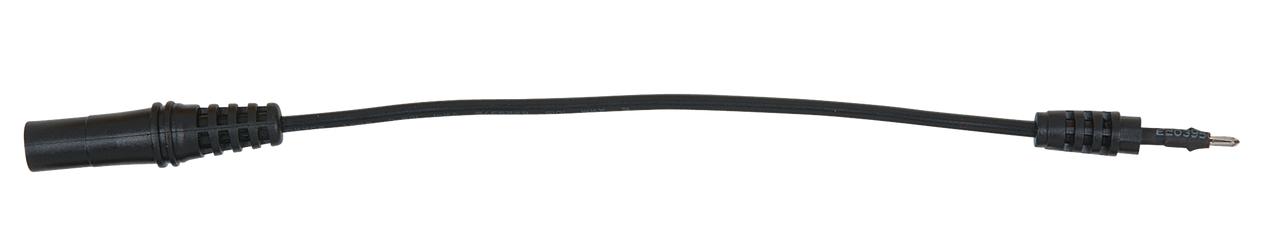 KS TOOLS 4,0 mm Eingangsbuchse auf 1,5 mm Prüfadapterstecker rund (schwarz)