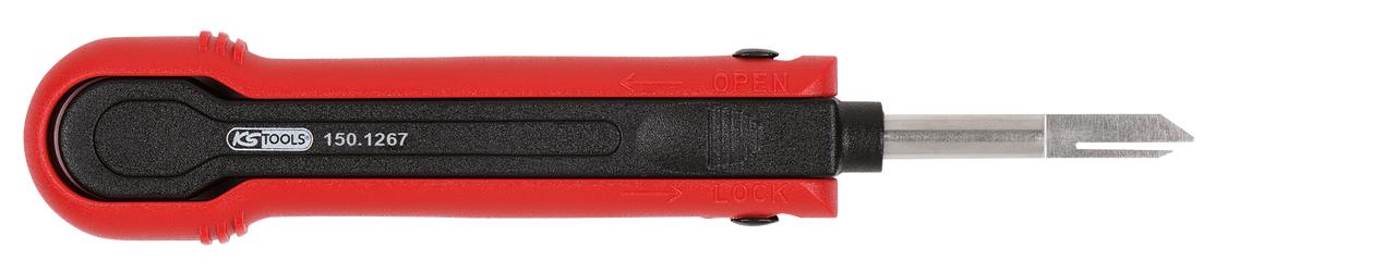KS TOOLS Entriegelungswerkzeug für Flachsteckhülsen 6,3 mm (GHW 6,3)
