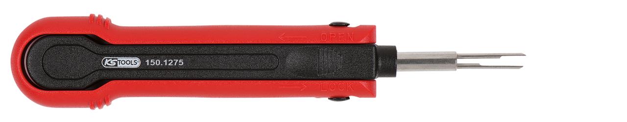 KS TOOLS Entriegelungswerkzeug für Flachstecker 2,8 mm (AMP Tyco JT, AMP Tyco JPT asy)