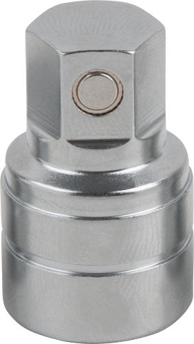 KS TOOLS 3/8" Öldienst-Bit-Stecknuss für Innensechskant-Schrauben mit Magnet, 12 mm