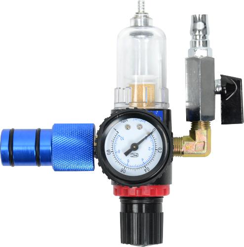 KS TOOLS Ablassarmatur mit Druckminderer