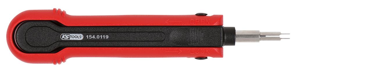 KS TOOLS Entriegelungswerkzeug für Flachsteckhülsen 2,8 mm (KOSTAL SLK)