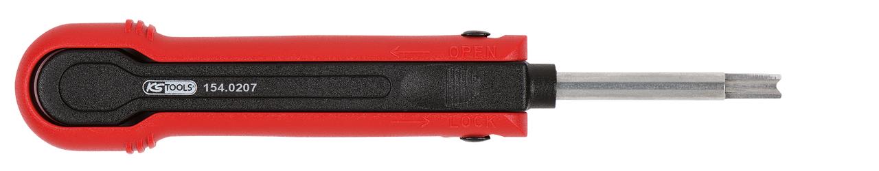KS TOOLS Kabel-Entriegelungswerkzeug für Rundsteckhülsen 1,5mm