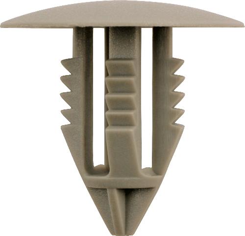 KS TOOLS Stoßfänger-Verbindungsclip, Grau für Volvo,50er Pack