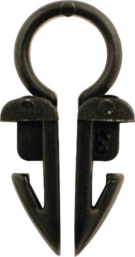 KS TOOLS Leitungsclip-Draht ø 6,3mm,50er Pack