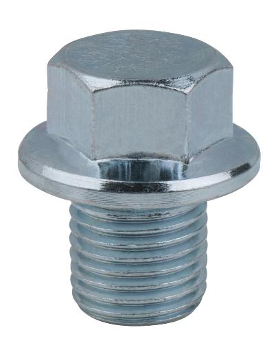 KS TOOLS Ölablassschraube, Außen6kant 14mm, M12x1,25x13mm, 25er-Pack