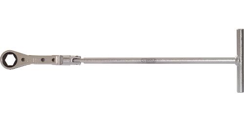 KS TOOLS Glühkerzen-T-Griff-Ringratschen-Hubknarre, 14mm