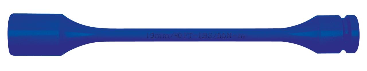 KS TOOLS 1/2" Torsions-Drehmomentbegrenzer-Stecknuss, 19mmx55Nm