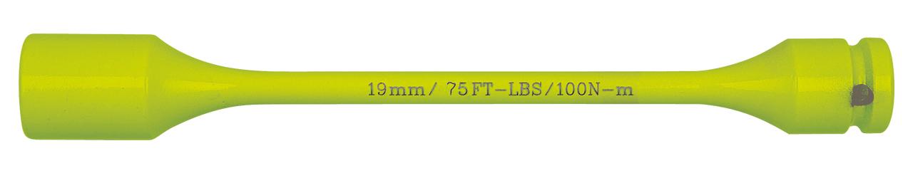 KS TOOLS 1/2" Torsions-Drehmomentbegrenzer-Stecknuss, 19mmx100Nm