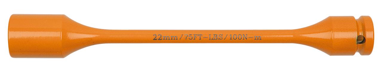 KS TOOLS 1/2" Torsions-Drehmomentbegrenzer-Stecknuss, 22mmx100Nm