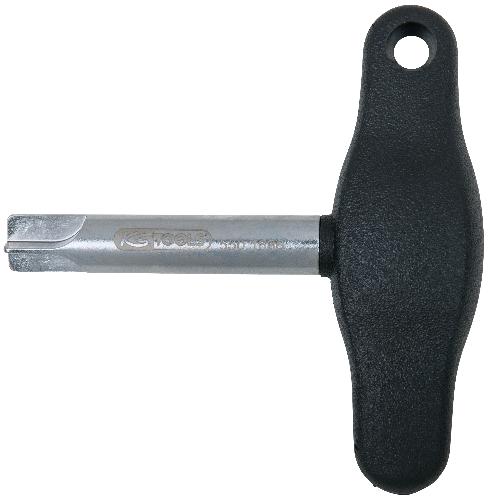 KS TOOLS Batteriestopfen-Dreher mit Knebel, 1,3mm