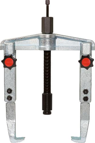 KS TOOLS Hydraulischer Schnellspann-Universal-Abzieher 2-armig mit verlängerten Haken, 80-350mm, 425mm