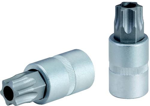 KS TOOLS 1/2" Bit-Stecknuss Torx mit Stirnlochbohrung, TB80