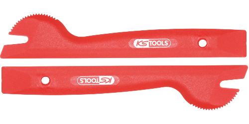KS TOOLS Klebegewichte Schab- und Schneidhebel-Satz, 2-tlg