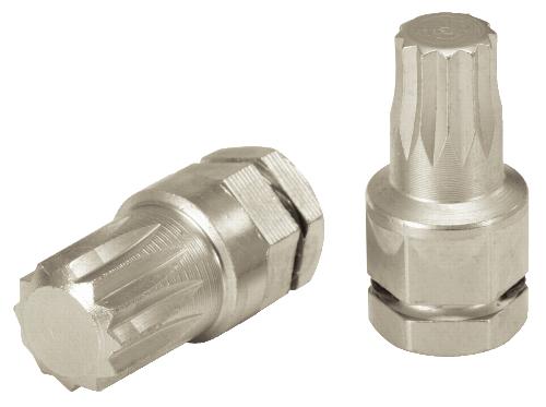 KS TOOLS Micro Bit für Vielzahn-Schrauben, 10mm