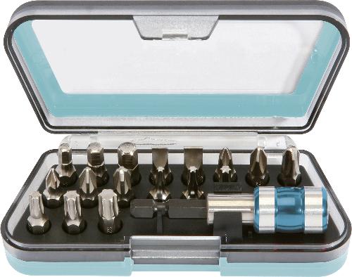 KS TOOLS 1/4" EDELSTAHL Bit-Satz, 18-tlg