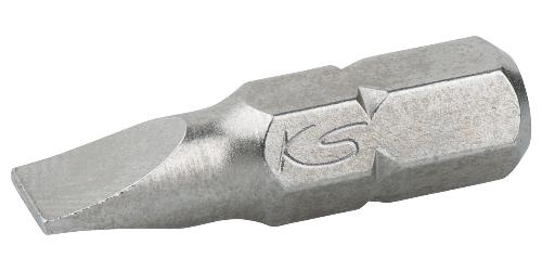 KS TOOLS 1/4" Bit Schlitz, 25mm, 6mm