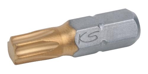 KS TOOLS 1/4" TIN Bit Torx, 25mm, T10
