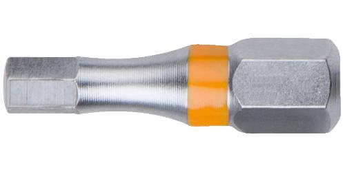 KS TOOLS 1/4" TORSIONpower Bit Innen6kant, 25mm, 7mm