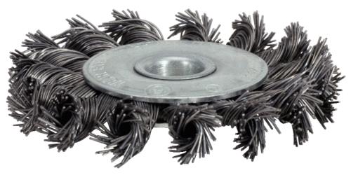 KS TOOLS Rostfreie Stahldrahtrundbürste 0,5mm, Ø 100mm
