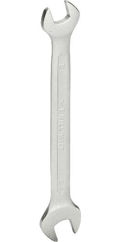 Brilliant Tools Doppel-Maulschlüssel, 8 x 9 mm