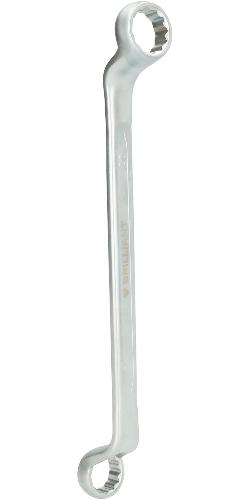 Brilliant Tools Doppel-Ringschlüssel, gekröpft, 21 x 23 mm