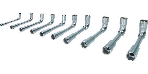 Brilliant Tools Doppel-Steckschlüssel-Satz, 10-tlg