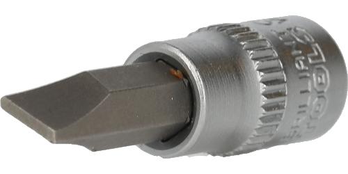 Brilliant Tools 1/4" Schlitz Bit-Stecknuss, 1,2 x 7 mm